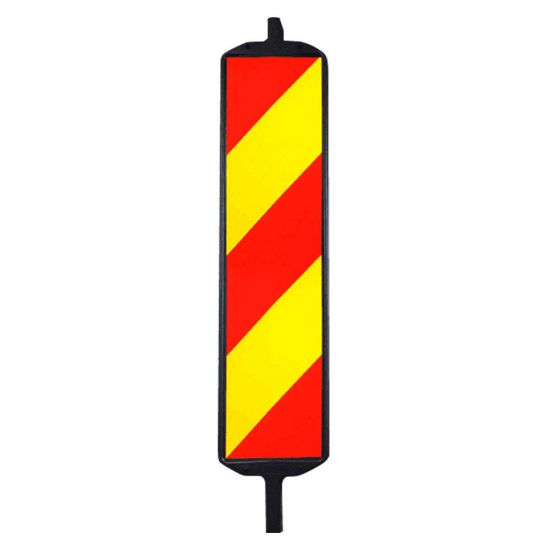 Baliza directionala semnalizare lucrari ocolire stanga cu folie reflectorizanta Clasa 1