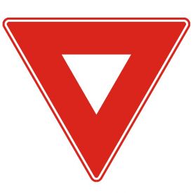 Indicator de prioritate B1 cedeaza trecerea 700 mm