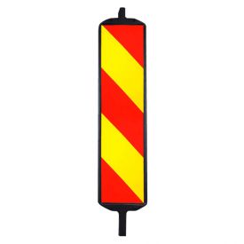 Baliză direcțională semnalizare lucrări ocolire dreapta cu folie reflectorizantă Clasa 1