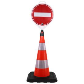 Kit con rutier de 750 mm cu indicator accesul interzis